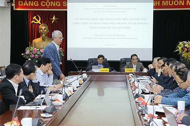 Các chuyên gia góp ý vào dự thảo văn kiện Đại hội XIII của Đảng
