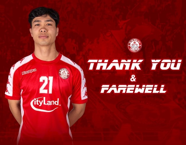 Chuyển nhượng V-League ngày 24/11: Công Phượng chính thức chia tay TP.HCM