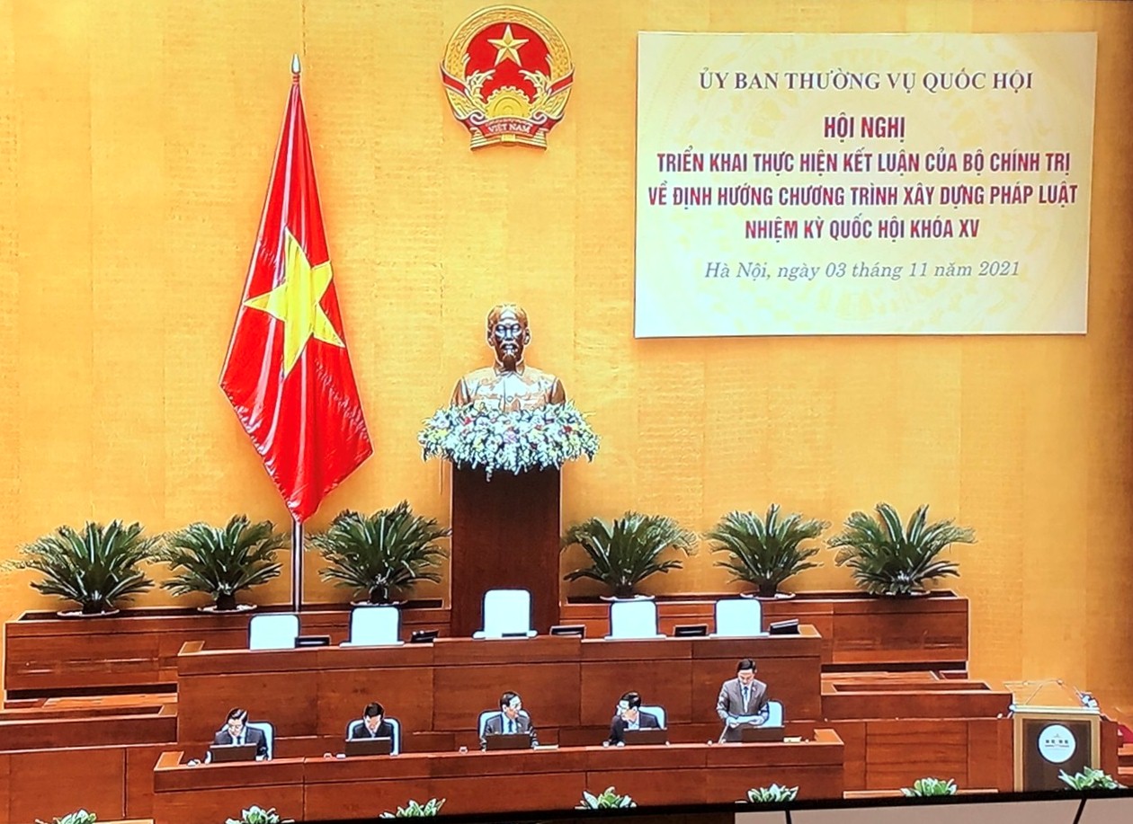 Chống tiêu cực ngay trong xây dựng pháp luật, tuyệt đối không để 