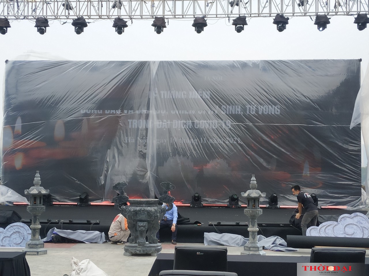 Hà Nội khẩn trương chuẩn bị cho Lễ tưởng niệm đồng bào tử vong và cán bộ, chiến sĩ hy sinh trong đại dịch COVID-19