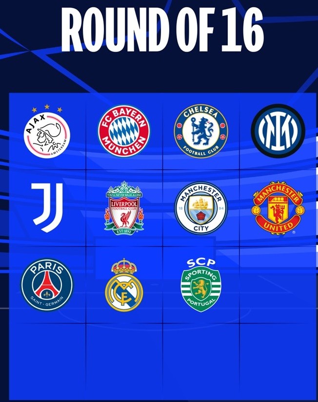 Danh sách những đội góp mặt ở vòng 1/8 Cúp C1: MU hiên ngang, Barca và Atletinco 'run rẩy'
