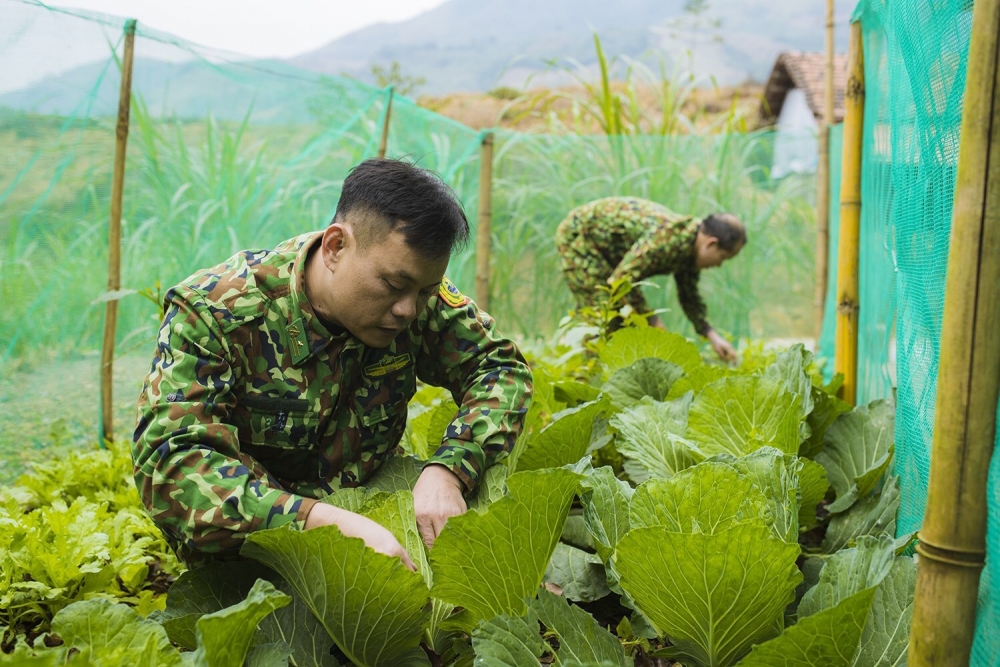 Đồn biên phòng Bản Lầu những ngày cuối năm