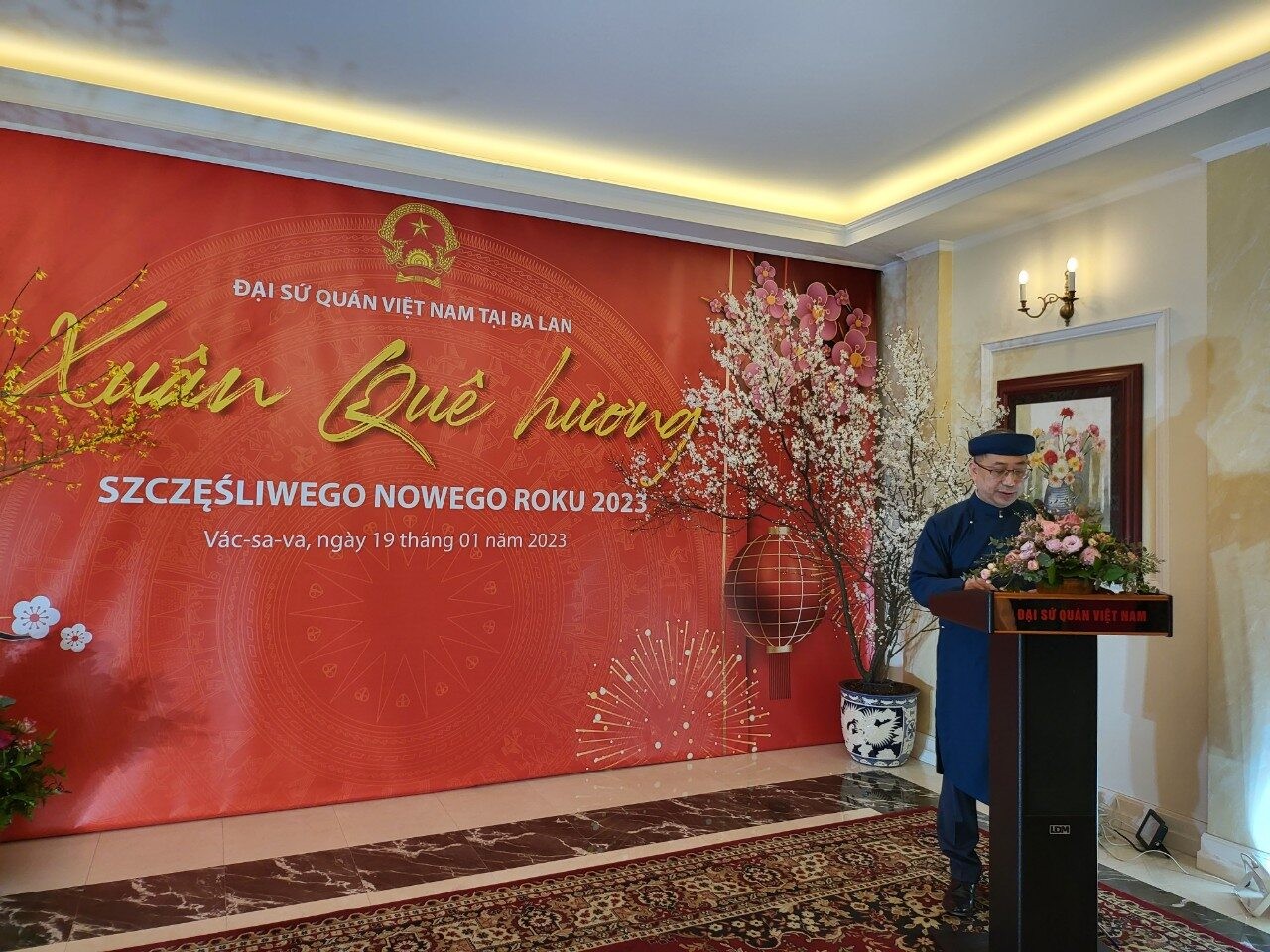 Đại sứ quán Việt Nam tại Ba Lan tổ chức chương trình Xuân Quê hương 2023