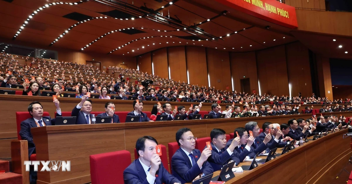 Đại hội Đảng XIV: Đoàn Chủ tịch gồm 16 đồng chí Ủy viên Bộ Chính trị Đại hội Đảng XIV: Đoàn Chủ tịch gồm 16 đồng chí Ủy viên Bộ Chính trị