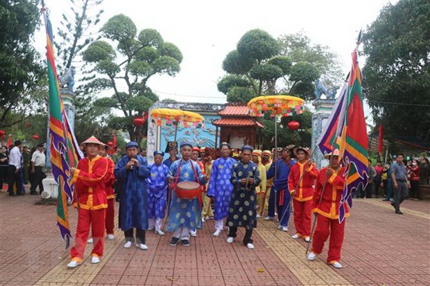 Le hoi Chua Ba-Cang thi Nuoc Man la di san phi vat the quoc gia hinh anh 1