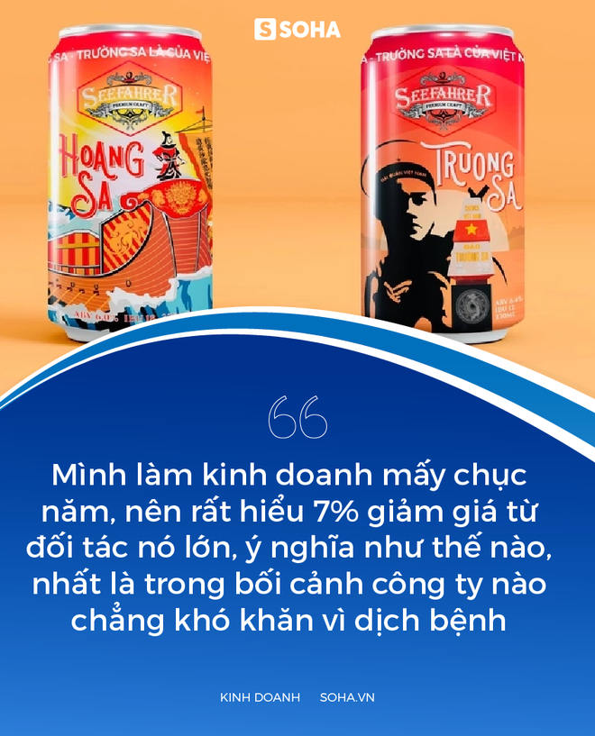 Cha đẻ của bia biển đảo: Khi uống bia, thay vì hò dô, hãy hô to Hoàng Sa, Trường Sa là của Việt Nam! - Ảnh 7.