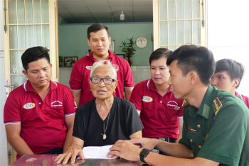 Sĩ quan trẻ luôn hết mình vì người dân biên giới