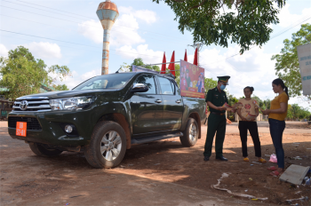 Siết chặt phòng tuyến chống dịch Covid-19 trên biên giới Tây Nguyên