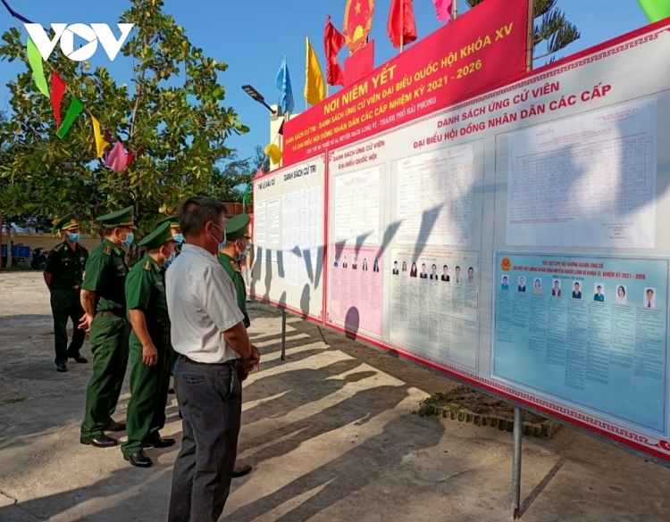 Huyện đảo Bạch Long Vỹ hoàn thành bầu cử sớm