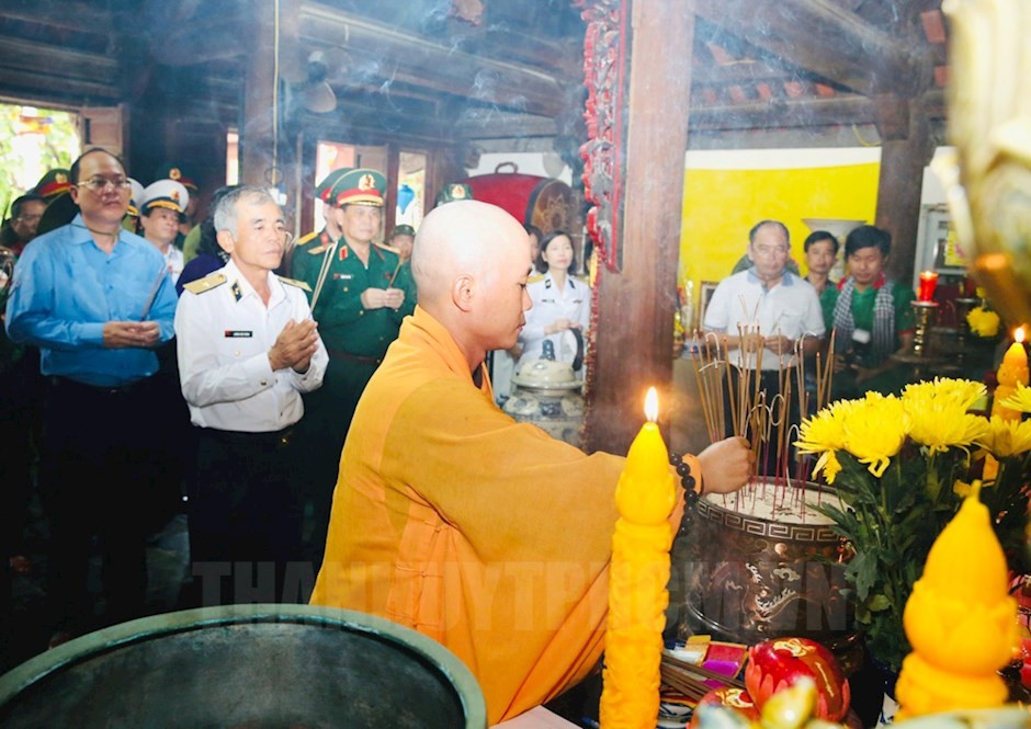 Những ngôi chùa ở Trường Sa: Giúp mọi người vững niềm tin, giữ biển đảo của Tổ quốc
