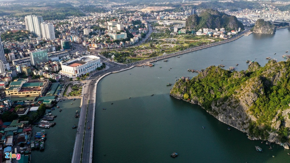 Cầu Bài Thơ 2 nối đường bao biển đẹp nhất Quảng Ninh cau bai tho 2 noi duong bao bien dep nhat quang ninh