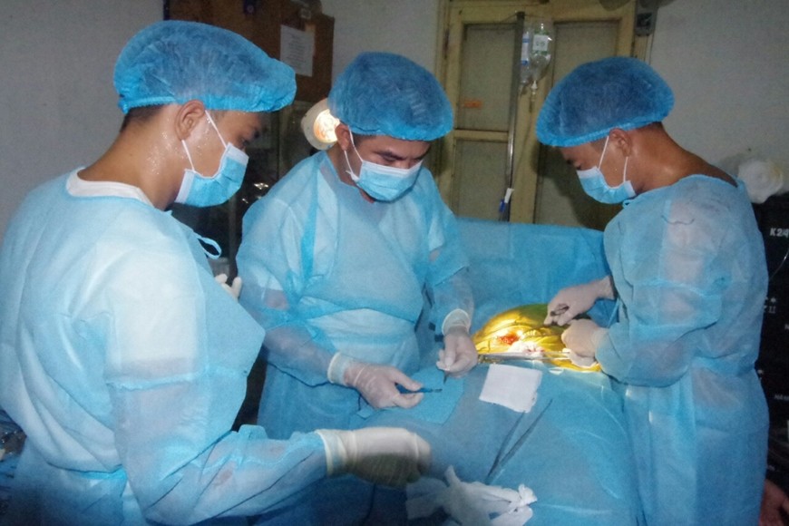 Tình hình sức khoẻ mới nhất của ngư dân bị cá mập cắn ở vùng biển đảo Bạch Long Vỹ