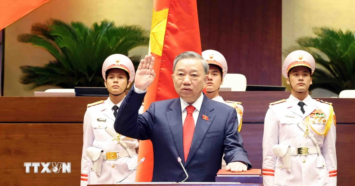 Lãnh đạo các nước gửi điện, thư chúc mừng Chủ tịch nước và Chủ tịch Quốc hội