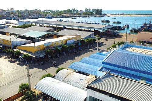 Cảng cá Phan Thiết. (Nguồn: Báo Bình Thuận)