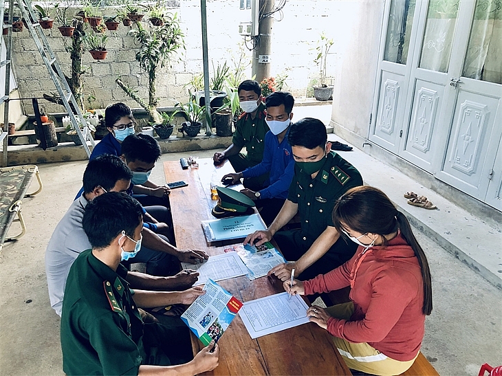 Thế trận Biên phòng toàn dân phòng, chống dịch Covid 19
