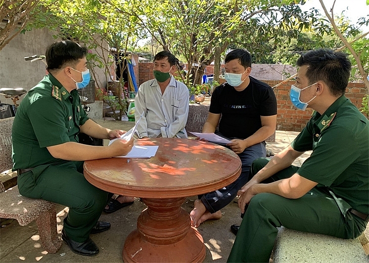 Thế trận Biên phòng toàn dân phòng, chống dịch Covid 19