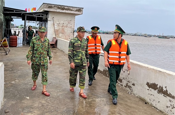 Khu vực biên giới Cà Mau chủ động ứng phó với thiên tai