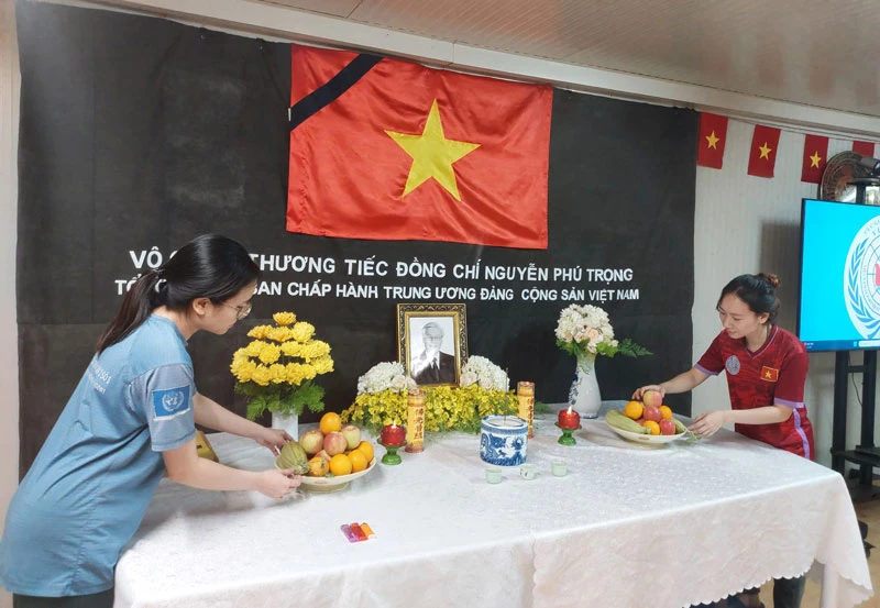Điều ước "không tưởng" để tưởng nhớ Tổng Bí thư Nguyễn Phú Trọng tại Nam Sudan