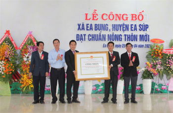 Dấu ấn Biên phòng trên vùng nông thôn mới Ea Bung