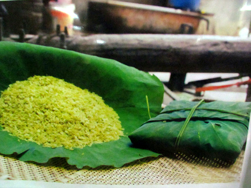 Cốm Vòng, gạo tám Mễ Trì Tương bần, húng Láng còn gì ngon hơn!