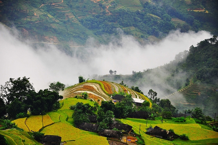 Mùa vàng ở Hà Giang vẫn đẹp trong thời điểm cuối tháng 10
