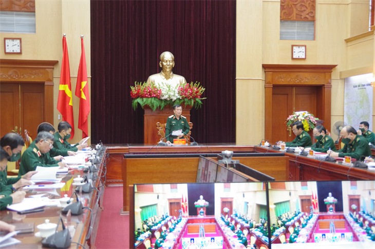 Toàn cảnh buổi làm việc. Ảnh: Hà Thu