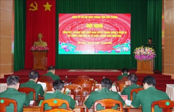 Chủ động nắm chắc tình hình, giữ vững quốc phòng, an ninh khu vực biên giới biển ​
