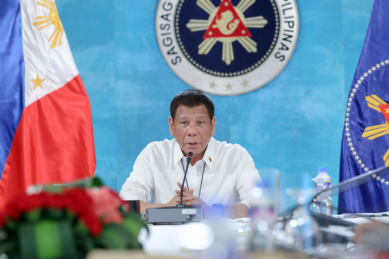 Tổng thống Philippines Rodrigo Duterte. Ảnh: RICHARD MADELO