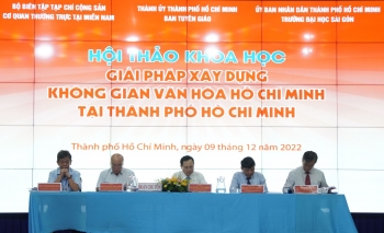 Xây dựng không gian văn hóa Hồ Chí Minh ở thành phố mang tên Người