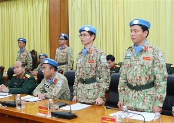 Đoàn kết, quyết tâm cao trong thực hiện nhiệm vụ gìn giữ hòa bình