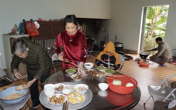 Độc đáo tục ăn “Tết lại” ở Thái Nguyên