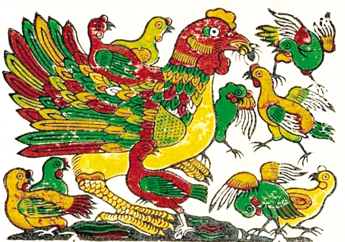 Hình tượng gà, lợn trong tranh dân gian Đông Hồ Hình tượng gà, lợn trong tranh dân gian Đông Hồ