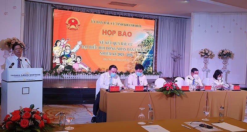Danh sách 52 người trúng cử đại biểu HĐND tỉnh Khánh Hòa nhiệm kỳ 2021-2026