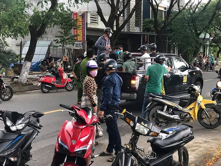 da nang cong an no sung tran ap nhom thanh thieu nien chuan bi hon chien