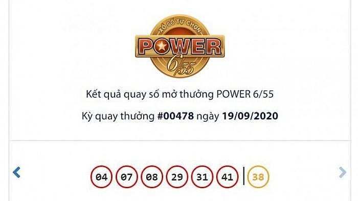 ket qua xo so vietlott power 655 toi 1992020 di tim chu nhan giai thuong 51 ty dong