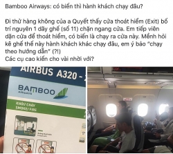Bố trí hàng ghế bên cửa thoát hiểm trên máy bay đúng hay sai?