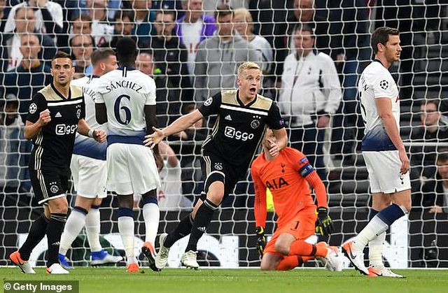 ket qua ty so tran tottenham vs ajax ban ket luot di champions league