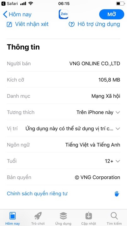 zalo bat ngo bi thu hoi ten mien vi hoat dong mang xa hoi khong phep