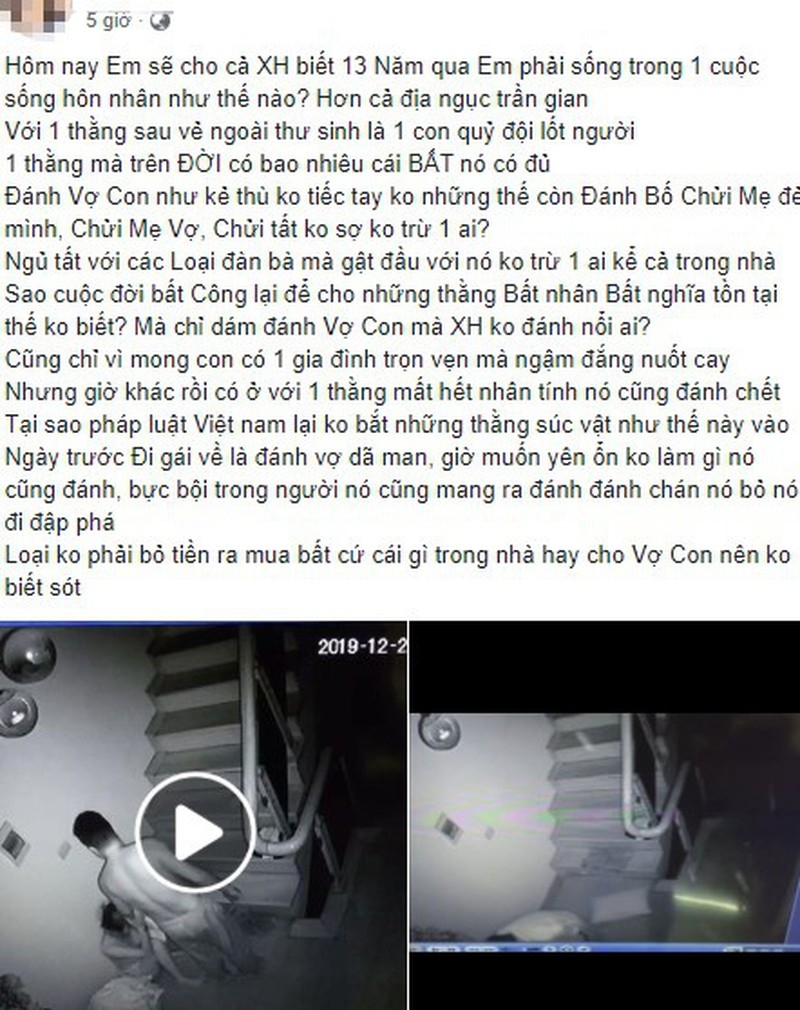 clip chong tra tan vo nhu thoi trung co trong dem noel