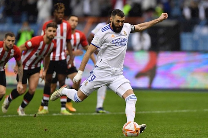 Đánh bại Athletic Bilbao, Real Madrid giành Siêu cúp Tây Ban Nha