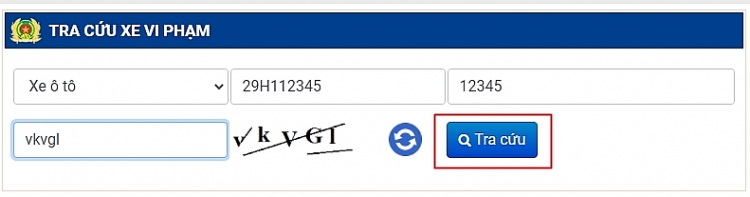 cach tra cuu xe bi phat nguoi o ha noi