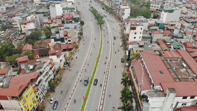 duong pho ha noi vang lang trong mua dich covid 19