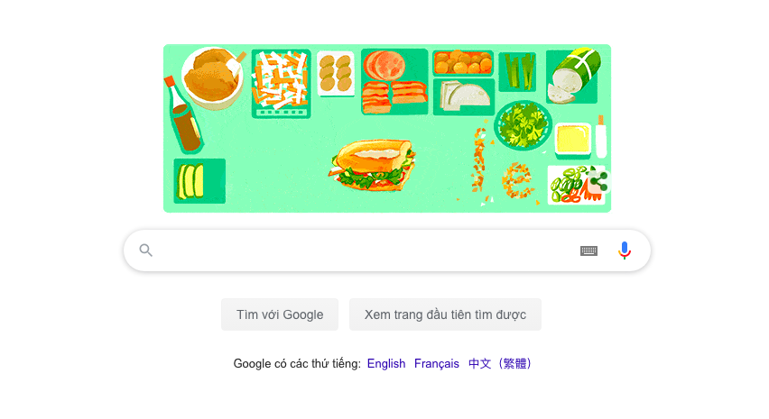 banh mi viet nam tro thanh bieu tuong cua google