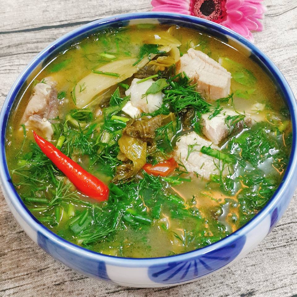 5 mon canh de nau ma ngon tuyet cho dau tuan trong mam com gia dinh