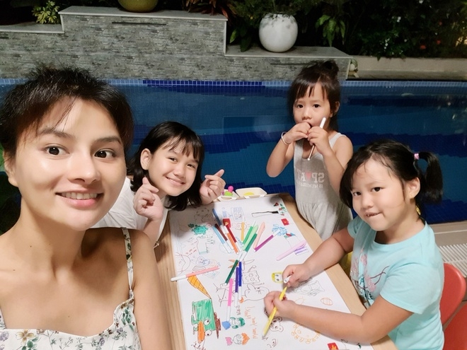 Bí quyết chăm con của sao Việt trong mùa dịch Covid-19 bi quyet cham con cua sao viet trong mua dich covid 19