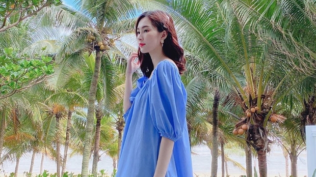 dang thu thao lan dau xuat hien sau khi sinh con thu 2 hien thuc khoe nhan sac tre trung