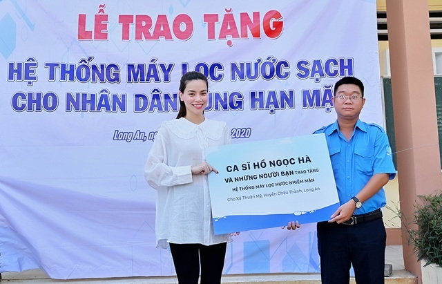 ho ngoc ha cung subeo mang nuoc sach cho mien tay sau gian cach xa hoi