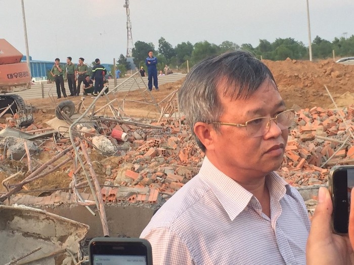 Hiện trường vụ sập công trình ở Đồng Nai làm 10 người chết hien truong vu sap cong trinh o dong nai lam 10 nguoi chet