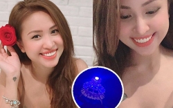 tin tuc giai tri sao viet hom nay 235 hong ngoc lo guong mat bien dang vi bong nang