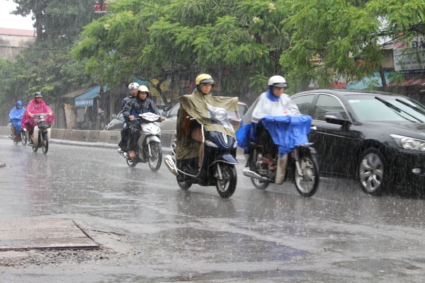 tin thoi tiet hom nay 285 bac bo va bac trung bo co mua